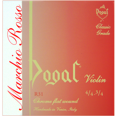 

Комплект струн для скрипки 1/2-1/4 Dogal Marchio Rosso R31A