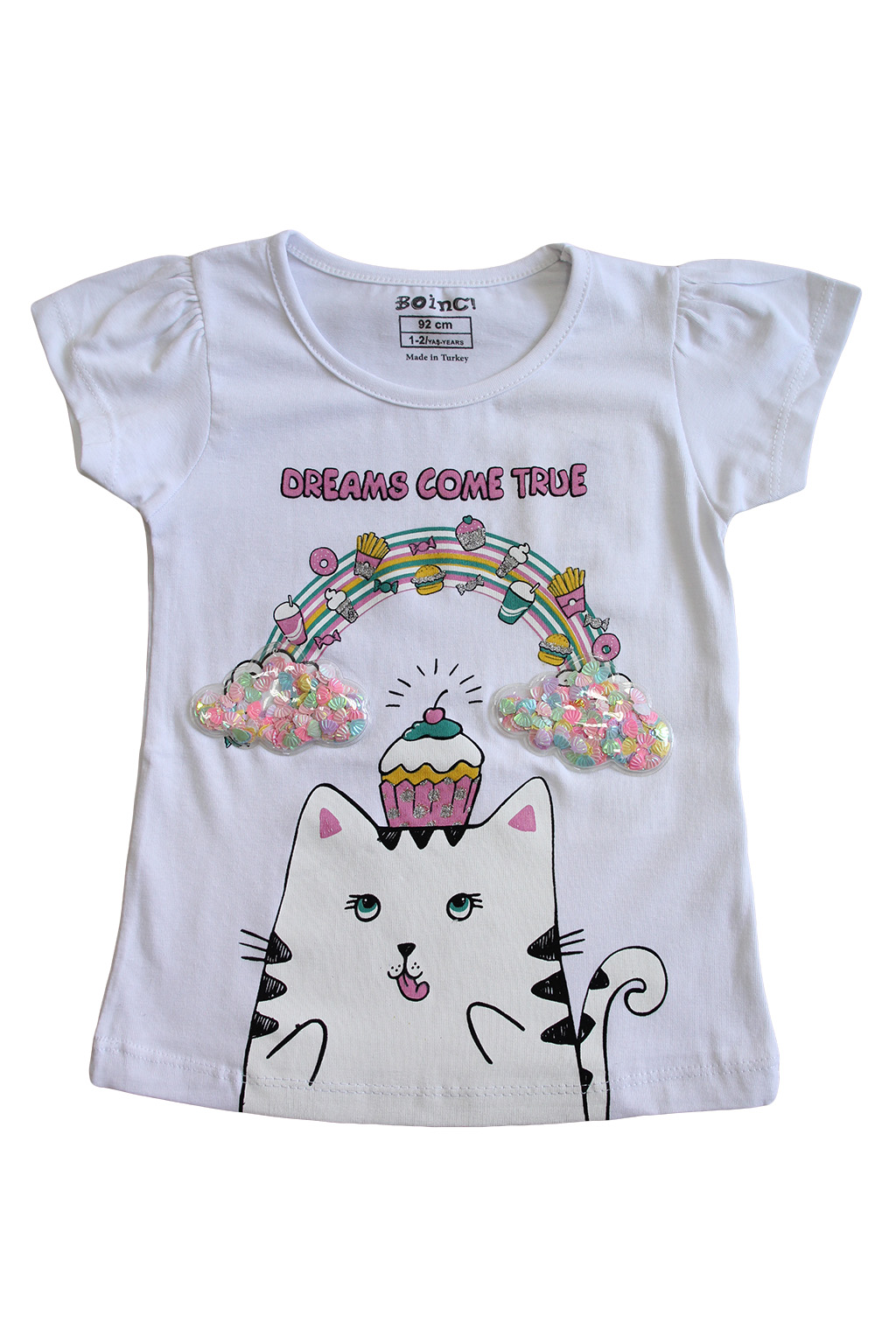 

Футболка Boinc 86 см Белый