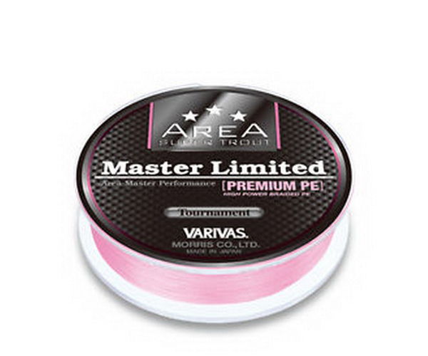 

Шнур Varivas New Trout Area Master Limited 75м PE0.15 Max 4.5lb Pink (арт.40404114298)