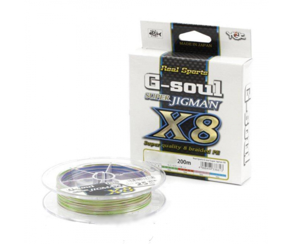 

Шнур YGK G-Soul Super Jig Man X8 200м №0.6 (арт.40404118135)