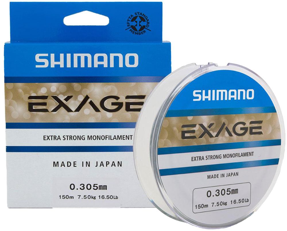 

Леска Shimano Exage 300m 0.205mm 3.4kg (арт.123422667544)