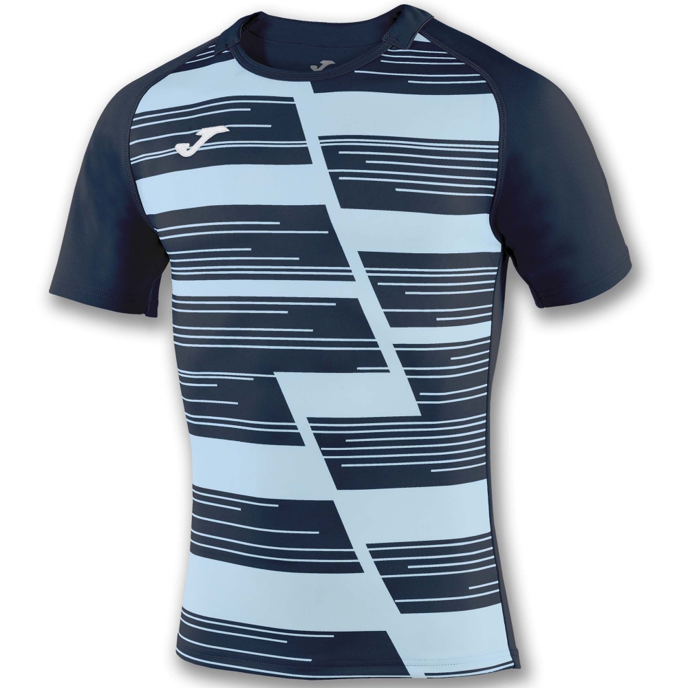 

Футболка Joma HAKA 100960.312 цвет: голубой/темно-синий, размер L