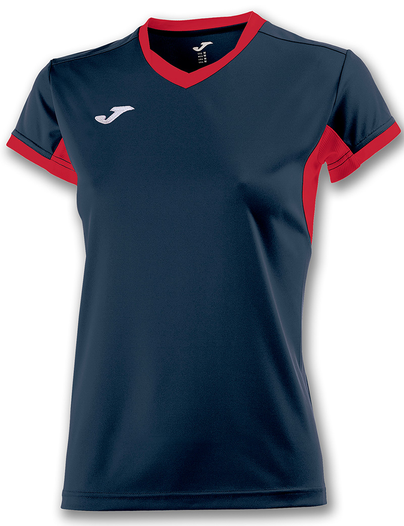 

Футболка игровая Joma Champion IV 900431.306 женская цвет: темно-синий/красный, размер 2XL