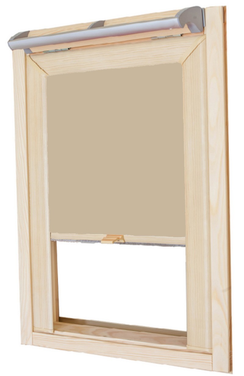 

Ролета для мансардных окон Fakro 78x118 Roll Star 62x101 см Персиковый (0500)