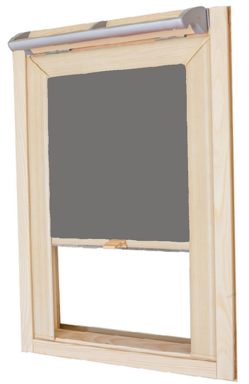 

Ролета для мансардных окон Fakro 114x118 Roll Star 98x101 см Серый (0610)
