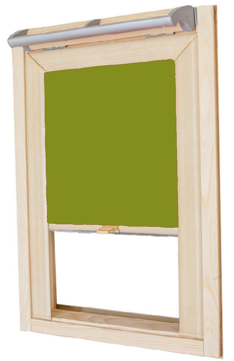 

Ролета для мансардных окон Fakro 114x140 Roll Star 98x123 см Лайм (6430)