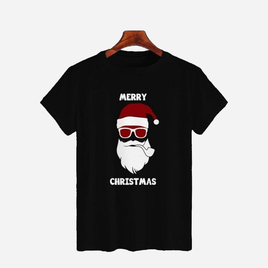 Акція на Футболка жіноча JHK Santa Clause Hipster TSRLCMF-BK/NG XL Чорна від Rozetka