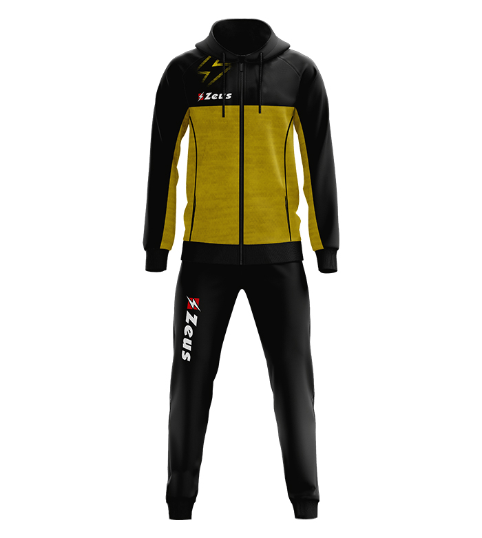 

Спортивный костюм Zeus TUTA OLYMPIA GI/NE Z01404 цвет: черный/желтый, размер L
