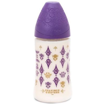 

Бутылочка для кормления Suavinex Couture 270 мл зеленая (304149)