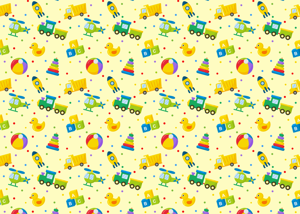 

Фотообои Детские 'Детские игрушки' (5395) , Кожа