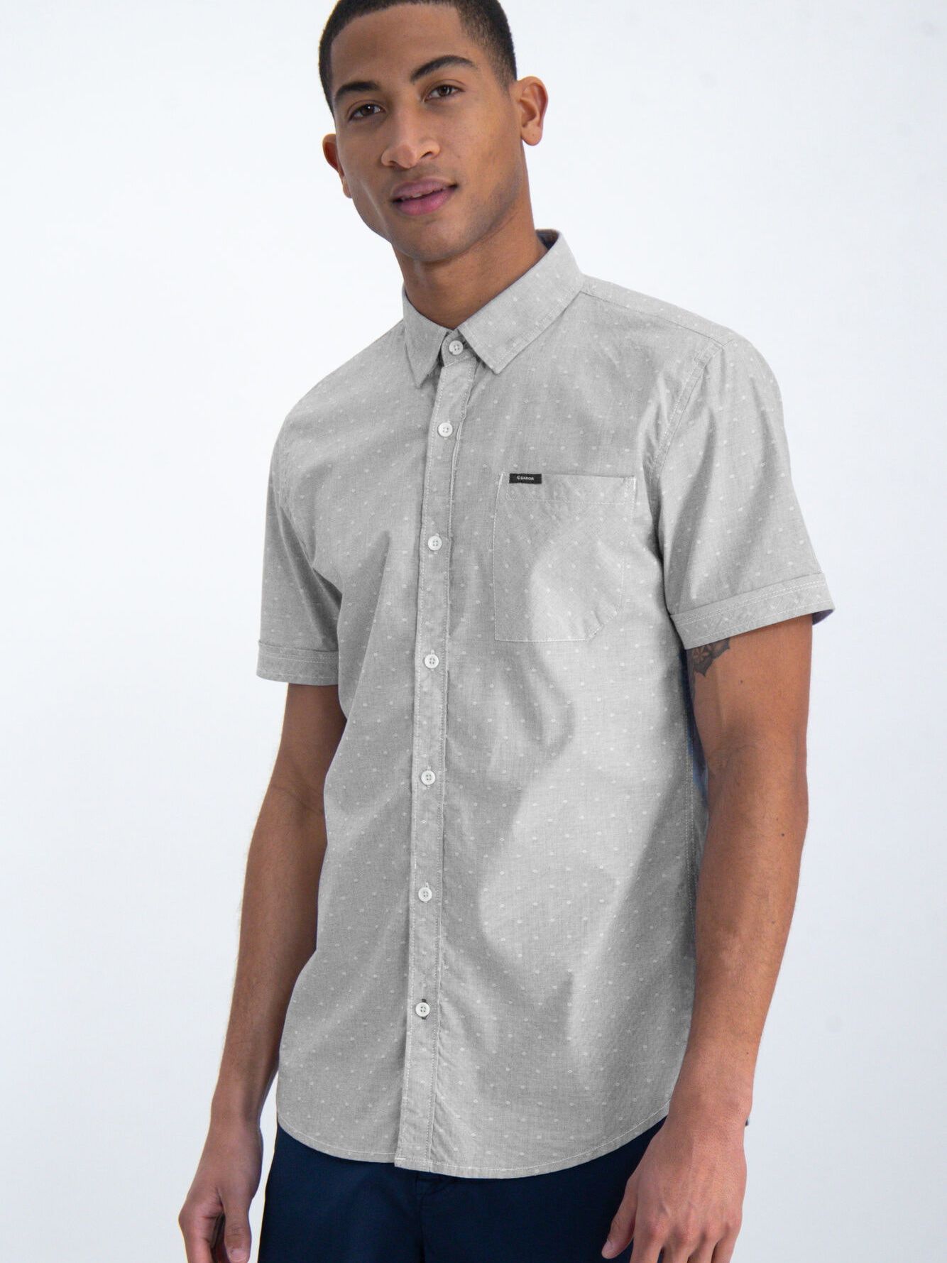 

Рубашка Garcia O01035-292  Серая, Рубашка Garcia O01035-292 M Серая