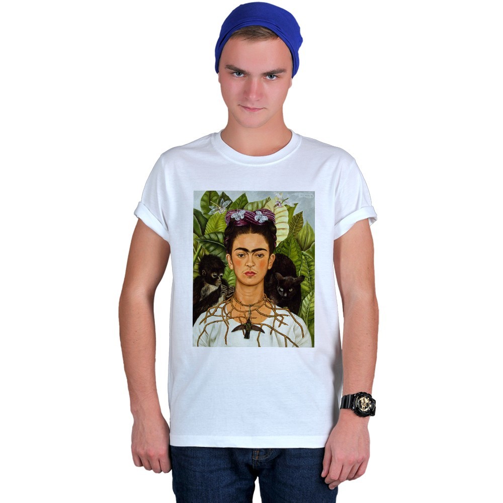 

Футболка Fanbolka Фрида Кало  Белая, Футболка Fanbolka Фрида Кало 3XL Белая