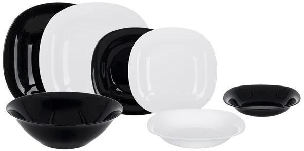 

Столовый набор Luminarc Carine Black&White 19 предметов на 6 персон