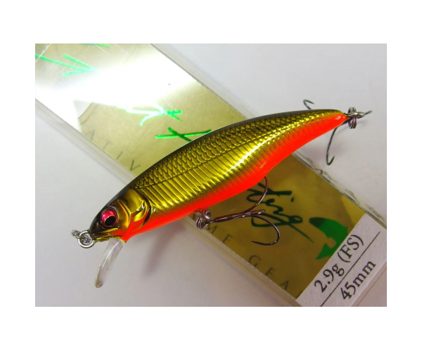 

Воблер Megabass GREAT HUNTING 45 FLAT SIDE (F) col. M KINKURO (арт.1234909933130)