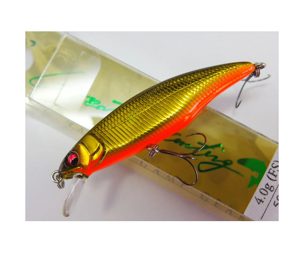 

Воблер Megabass GREAT HUNTING 50 FLAT SIDE (FS) col. M KINKURO (арт.1234909933164)