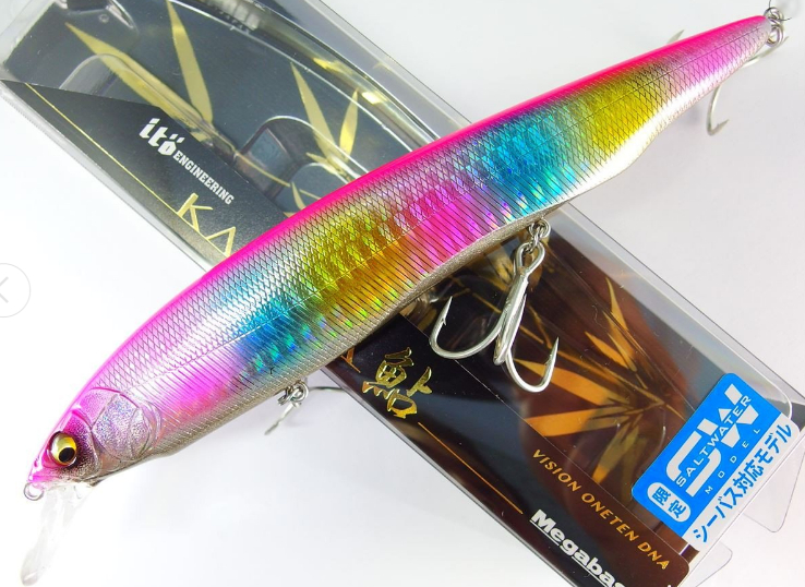 

Воблер Megabass Kanata 160F SW col. GG PINK BACK RAINBOW (арт.1234909928468)
