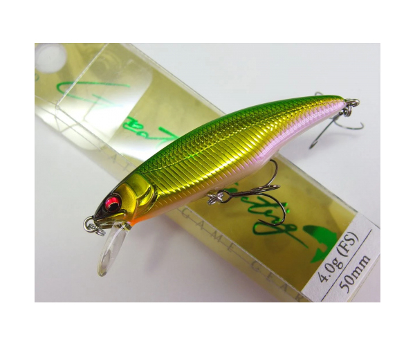 

Воблер Megabass GREAT HUNTING 50 FLAT SIDE (FS) col. M LIME GOLD (арт.1234909933163)