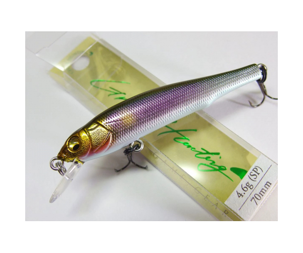 

Воблер Megabass GREAT HUNTING 70 FLAT SIDE (SP) col. TAKUMI SETSUKI AYU (арт.1234909933223)