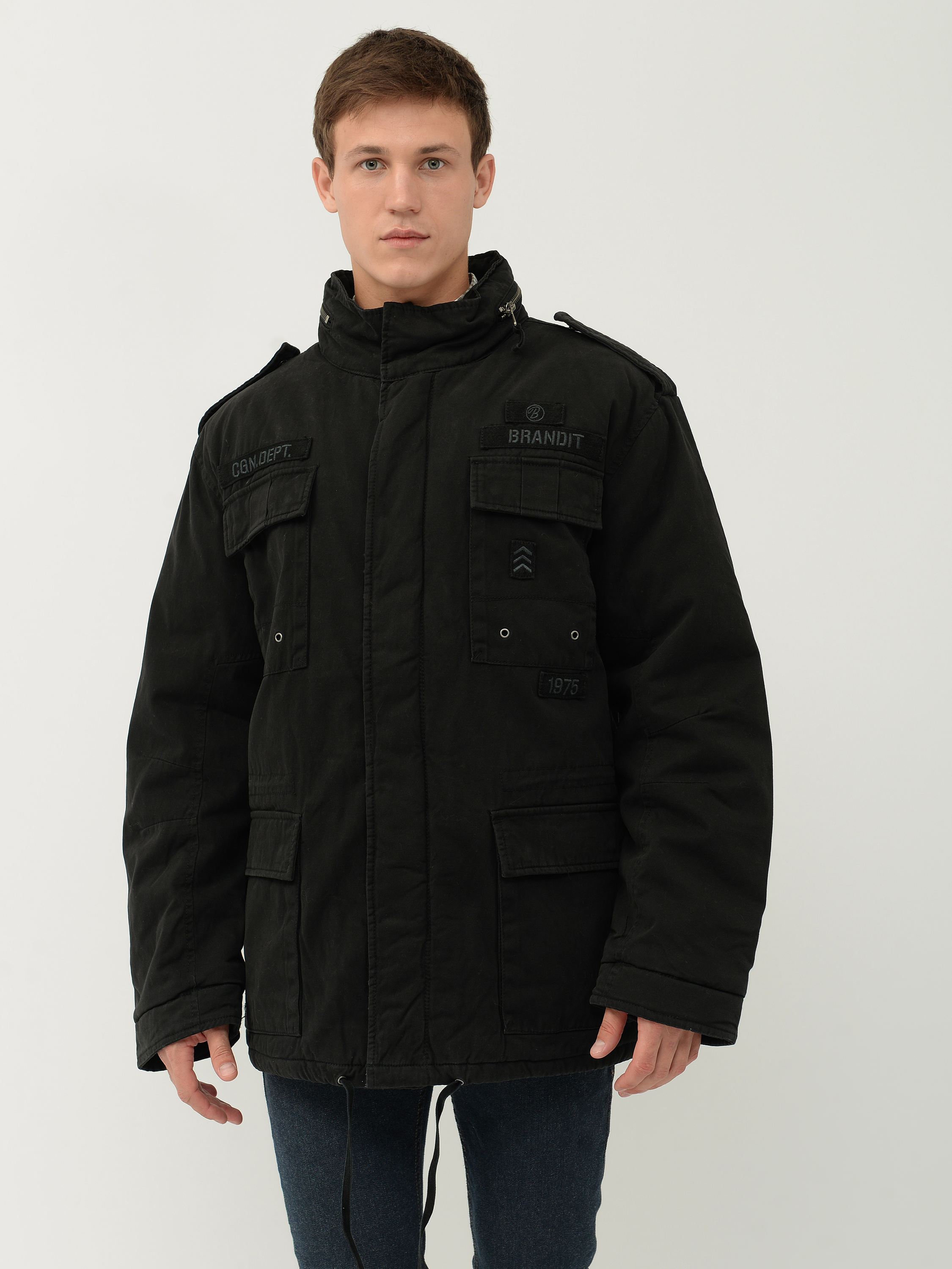 Акція на Куртка Brandit Mens Jacket Ryan M65 Winterjacket 9396.2-XXL Черная (4051773061909) від Rozetka UA