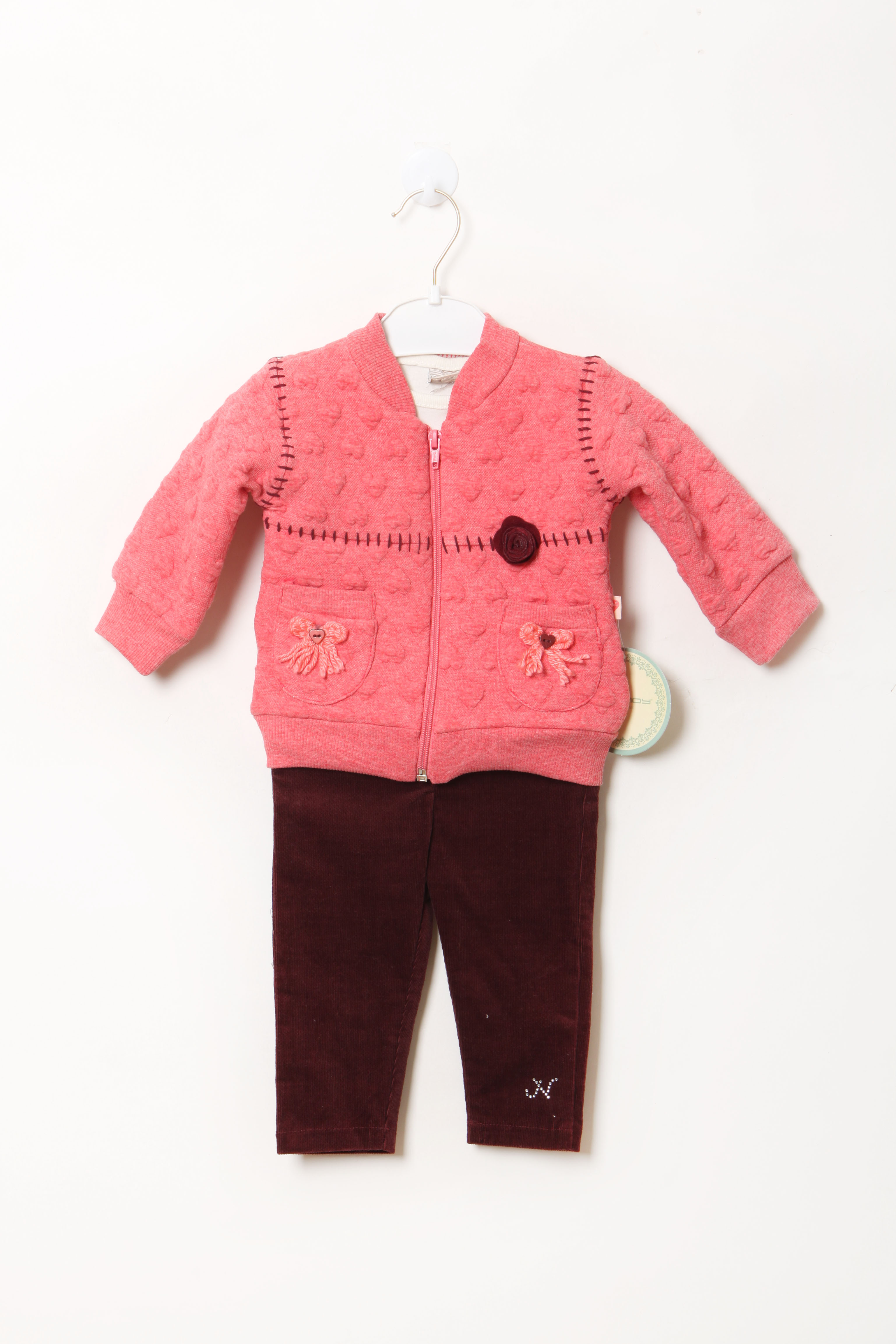 

Костюм (кофта, лонгслив, штаны) Noy Noy 9-12 months (74 cm) (VY-0041_Mix)