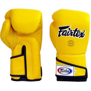 

Перчатки Fairtex BGV6 Stylish Angular Spar Yellow 16 унций Желтые