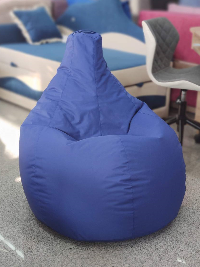 Кресло мешок груша Gudz 130х90 Оксфорд голубой – низкие цены, кредит ...