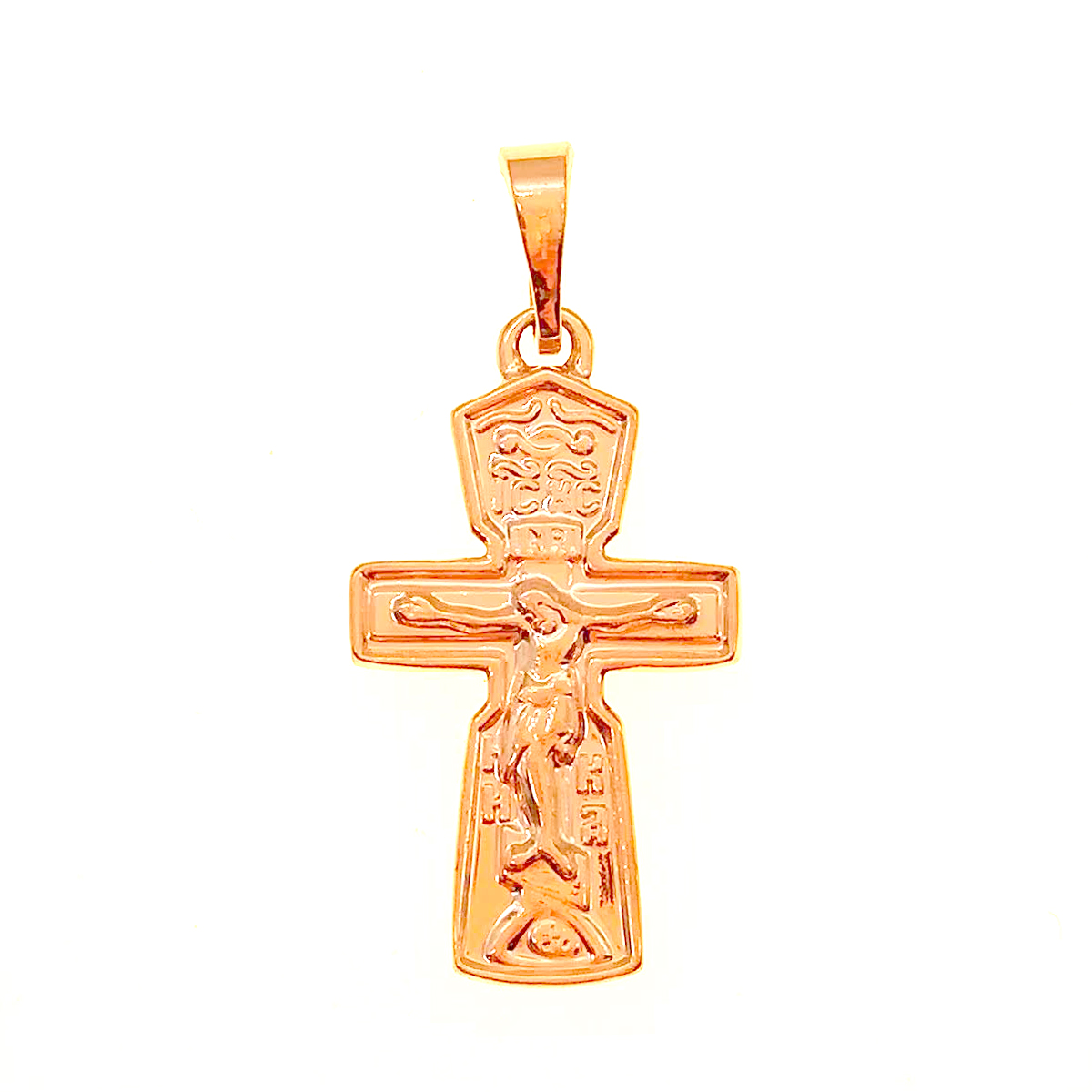

Крестик Xuping из медицинского золота, позолота 18K, 42460