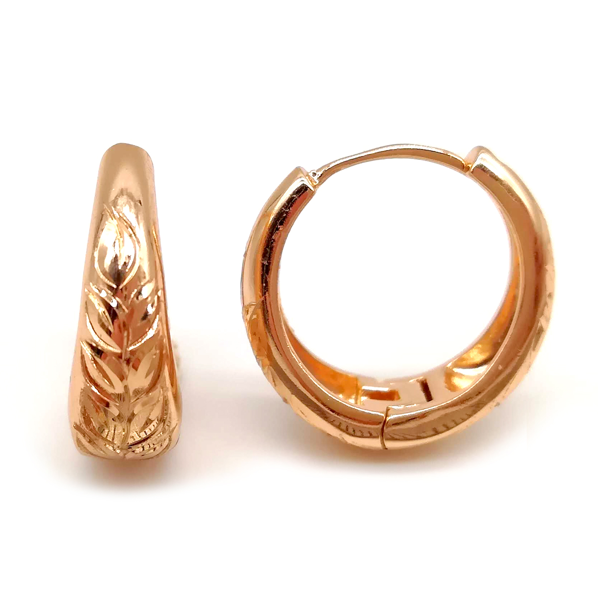 

Серьги Xuping из медицинского золота, позолота 18K, 23775