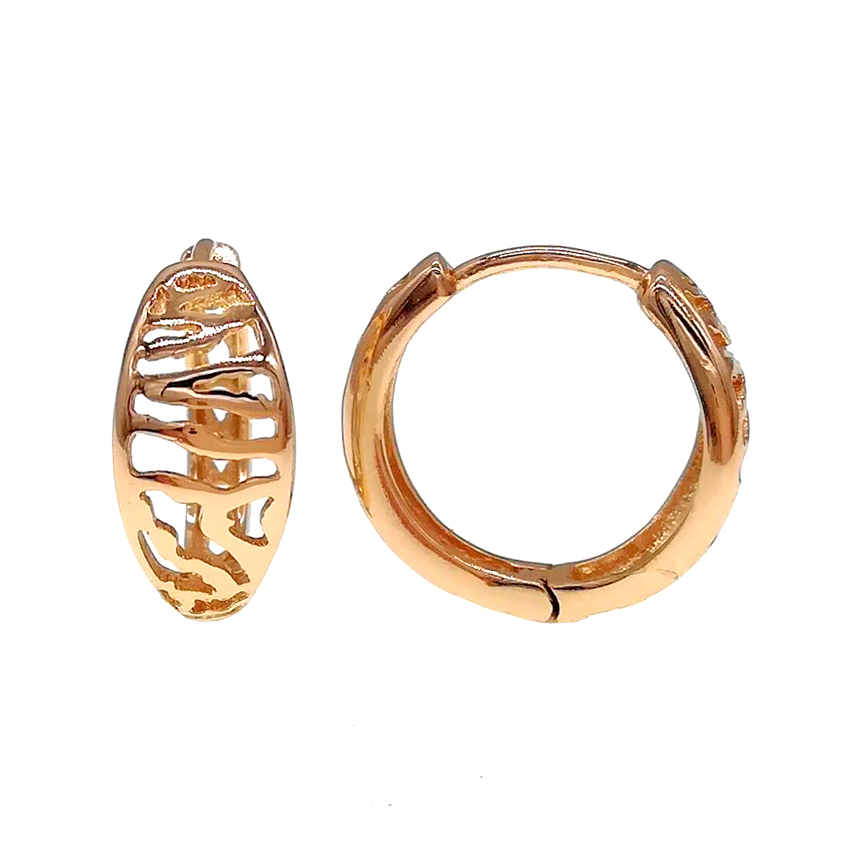 

Серьги Xuping из медицинского золота, позолота 18К, 24310