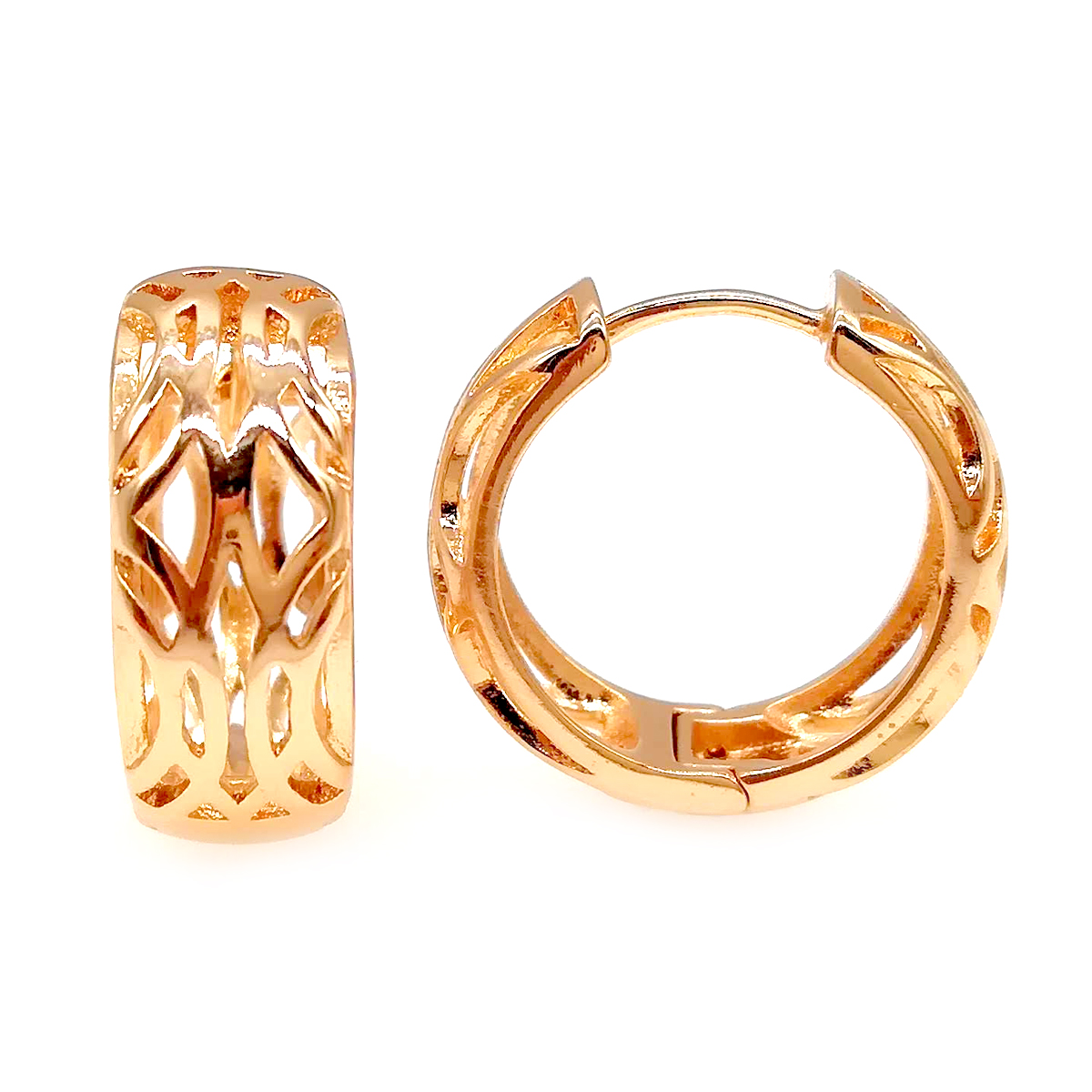 

Серьги Xuping из медицинского золота, позолота 18К, 23866