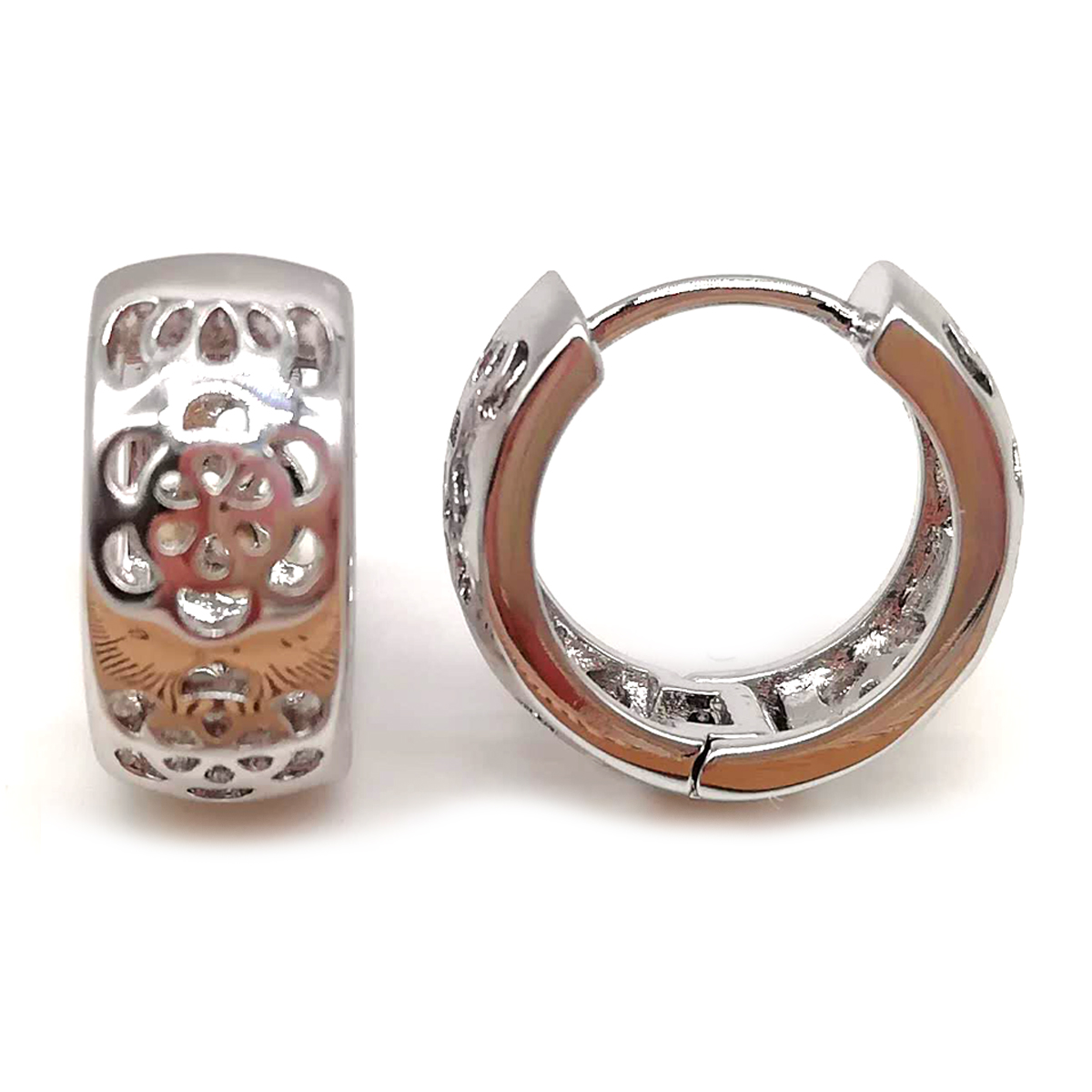 

Серьги Xuping из медицинского золота, покрыты родием, 23958