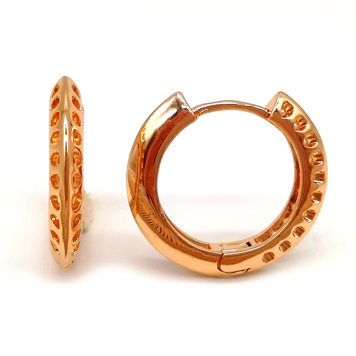 

Серьги Xuping из медицинского золота, позолота 18К, ХР00155