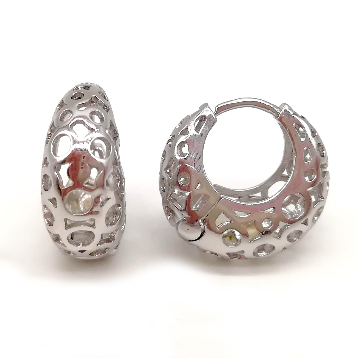 

Серьги Xuping из медицинского золота, покрыты родием, 23968