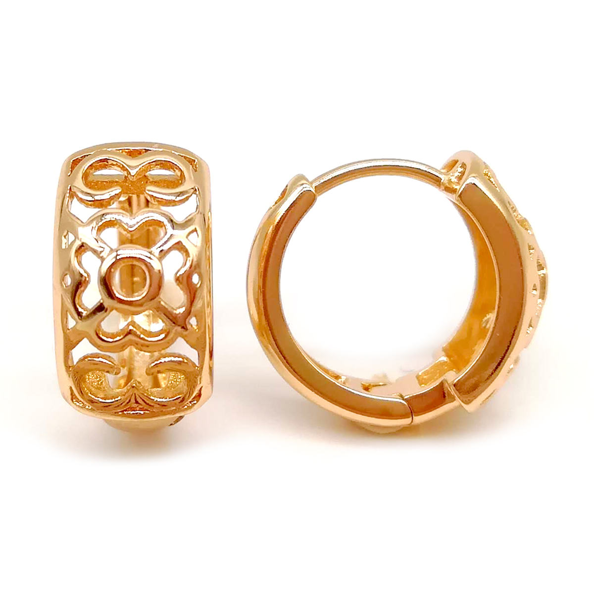 

Серьги Xuping из медицинского золота, позолота 18К, 23797