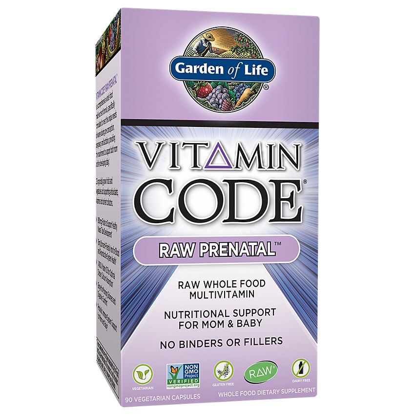 

Витамины Garden of Life Vitamin Code Raw Prenatal 90 капсул (4384302708)