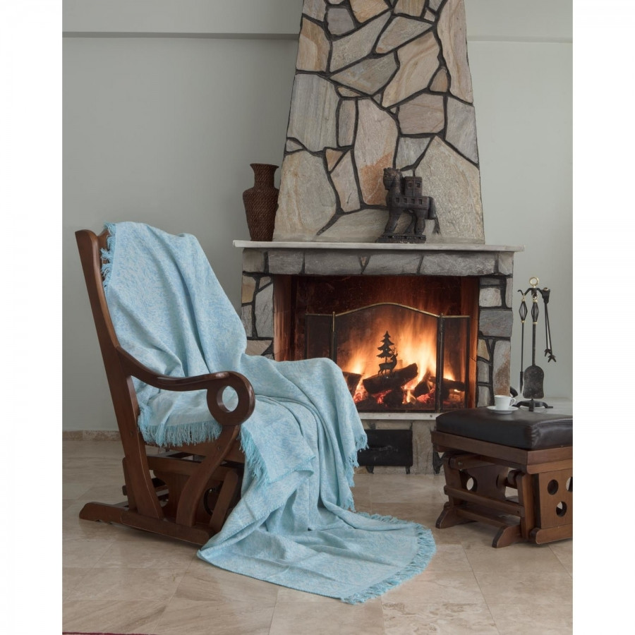 

Плед-накидка Eponj Home Buldan Keten - Linen 170*220 su yesil