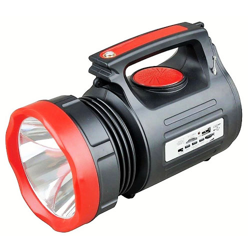 

Фонарь переносной YAJIA 2890, 10W+22LED, FM радио, power bank, TF card