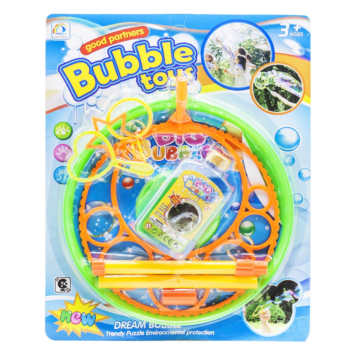 

Мыльный набор Bubble Toys SHTYTOYS (6698-8) (140981)