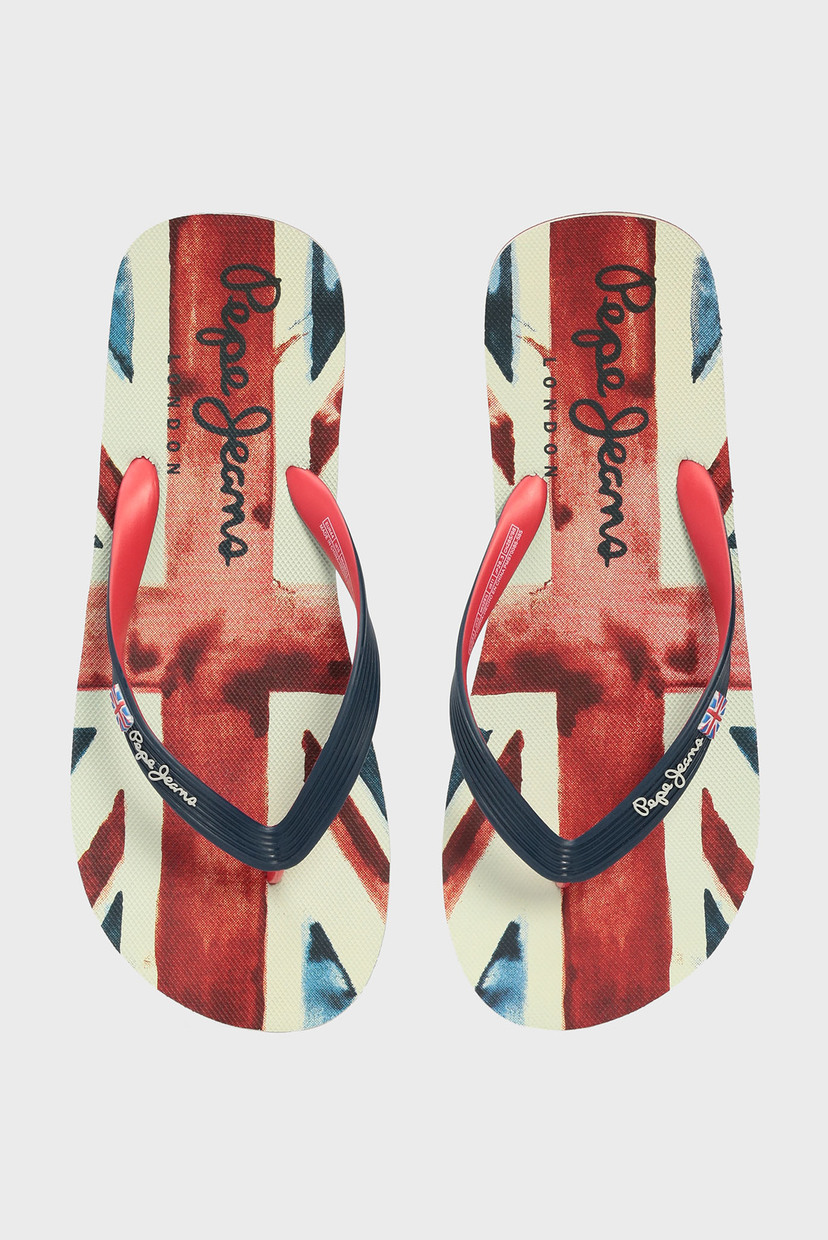 

Мужские темно-синие вьетнамки с принтом HAWI BANNER Pepe Jeans 41 PMS70086