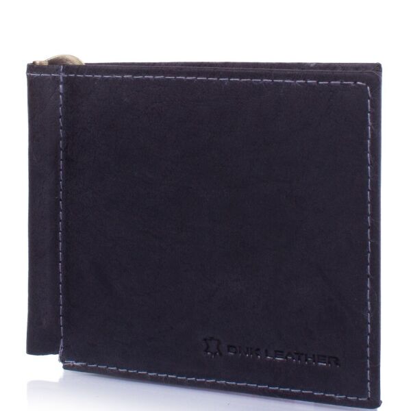 

Кожаный зажим для купюр DNK LEATHER DNKGC2-MH-black