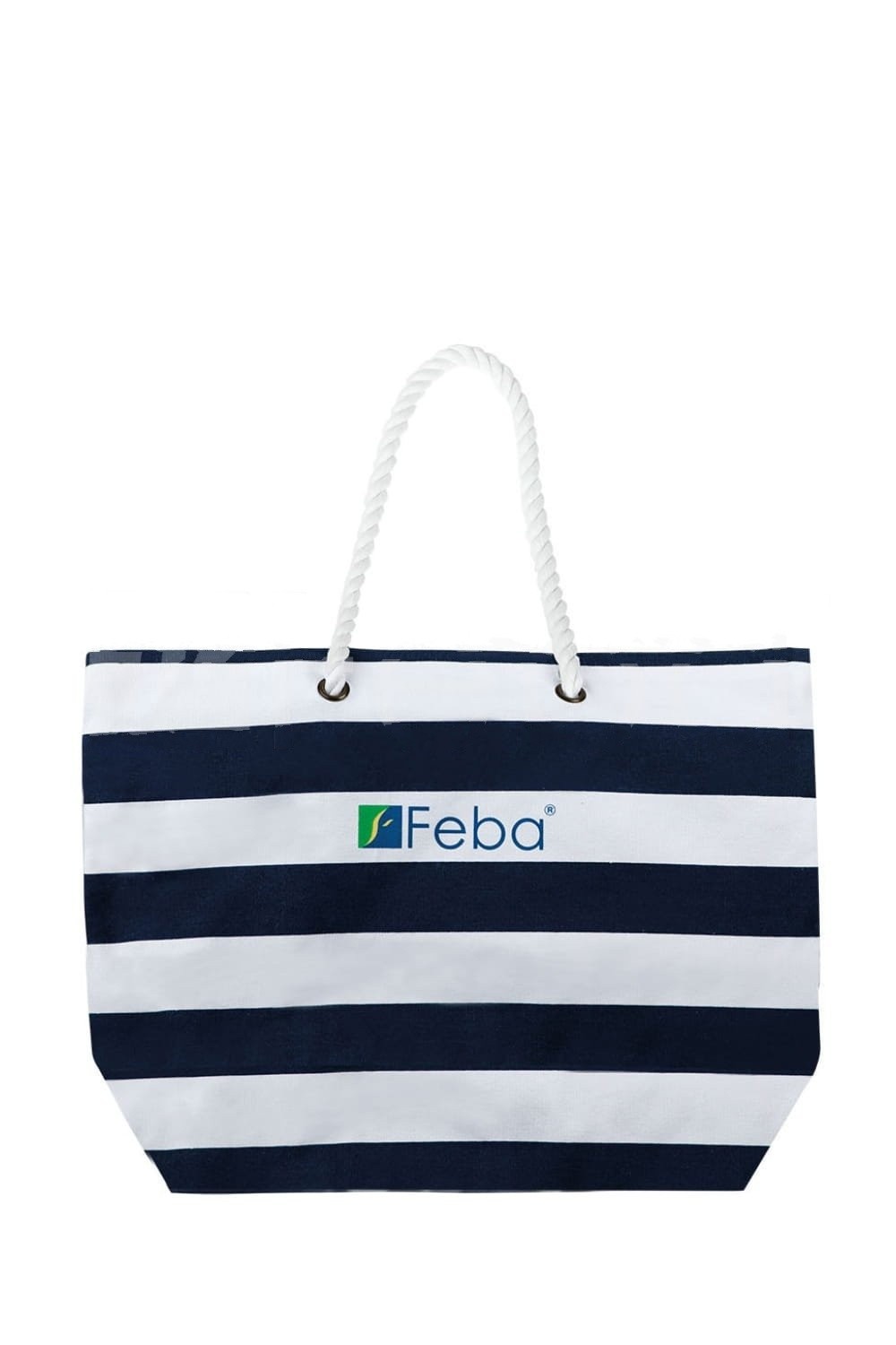 

Полосатая пляжная сумка Feba F87 BAG7  Синий-Белый, Полосатая пляжная сумка Feba F87 BAG7 One Size Синий-Белый