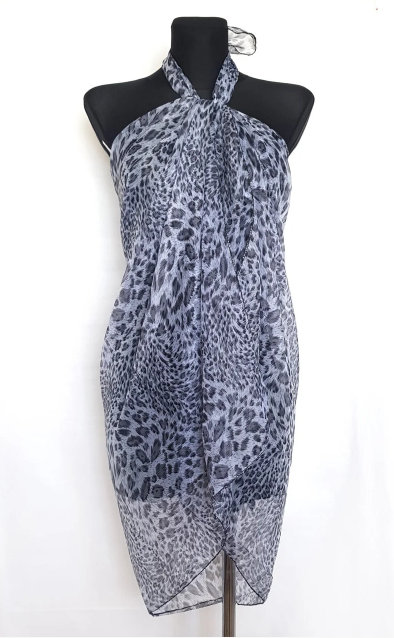 

Легкое парео Fashion Алисия 155*95 см серый