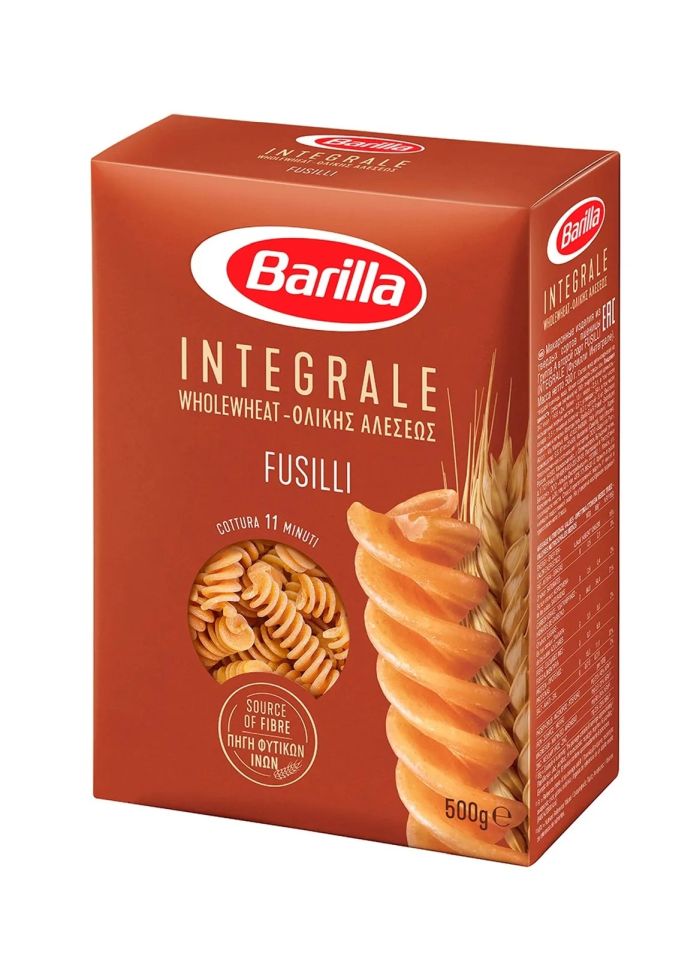 Макароны Barilla Integrale Fusilli цельнозерновые 500г от продавца ...