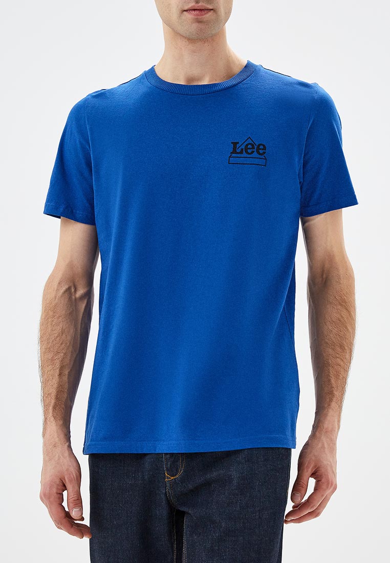 

Футболка Lee Mini Logo Tee Regular Fit Ярко-голубой S-00