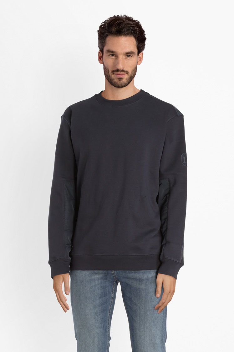 

Свитшот Lee Colorblock Crew Sweatshirt Regular Fit Темно-синий XXL-00