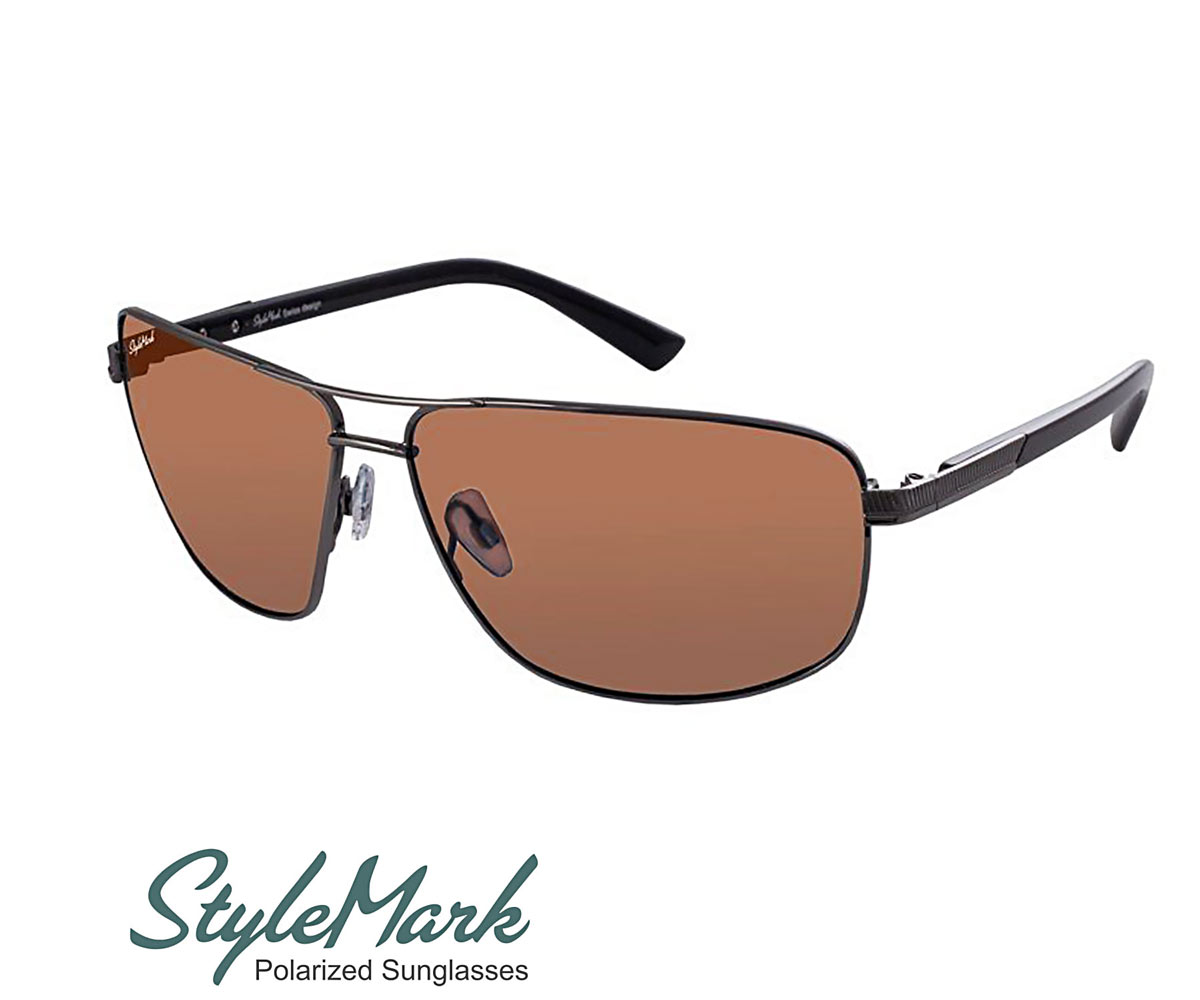 

Солнцезащитные очки StyleMark темно-стальные L1475B