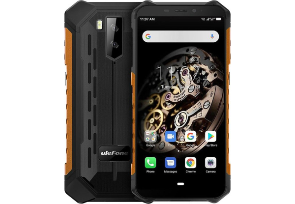 

Мобильный телефон Ulefone Armor X5 3/32Gb Black-Orange