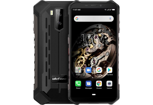 

Мобильный телефон Ulefone Armor X5 3/32Gb Black-Grey