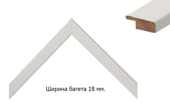

Фоторамка Галерея Артинформ Дерево 59.4 х 84.1 см белая