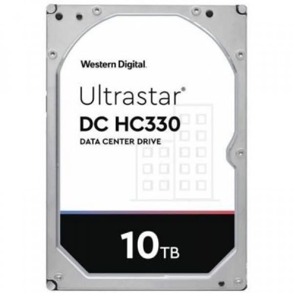 

Жесткий диск для сервера 3.5" 10TB SAS 256 MB 7200 rpm Ultrastar DC HC330 Western Digital (0B42258/WUS721010AL5204)